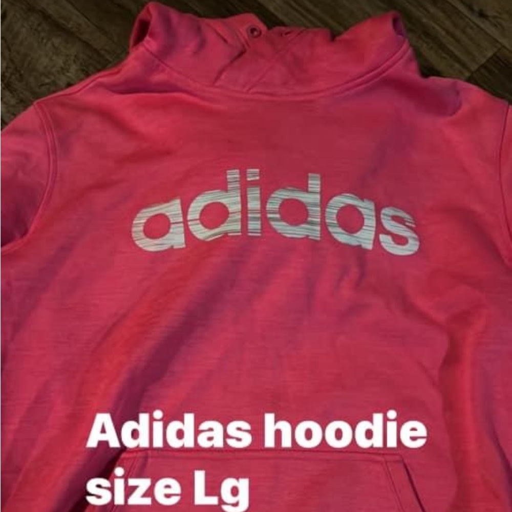 Adidas Pink hoodie